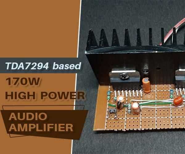 tda7294 amplifier circuit diagram