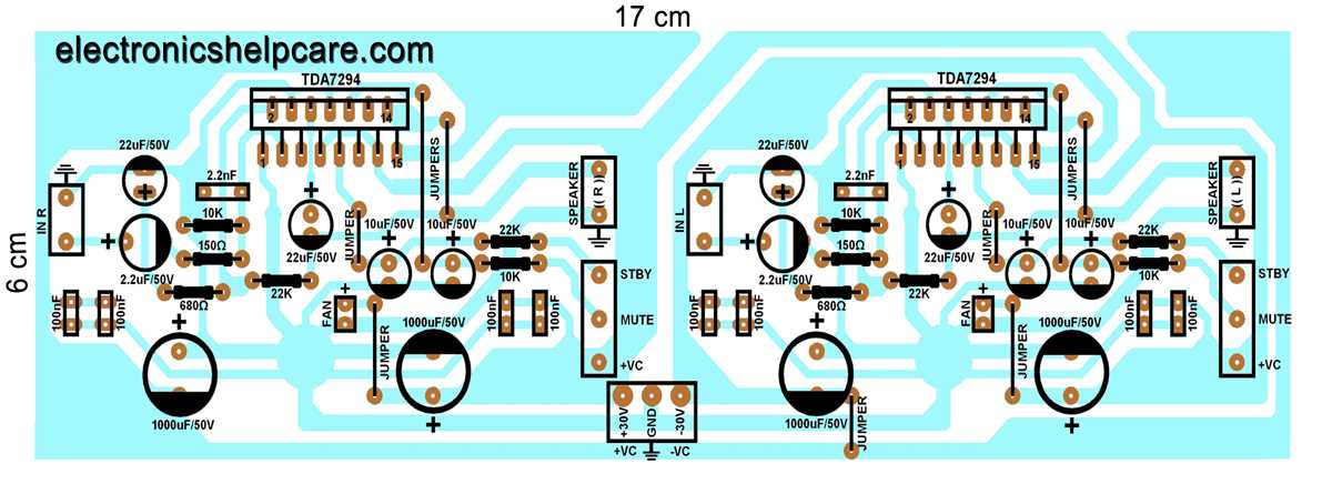 tda7294 circuit diagram pcb tda7294 circuit diagram pcb
