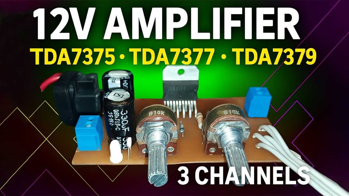 tda7375 amplifier circuit diagram tda7375 amplifier circuit diagram