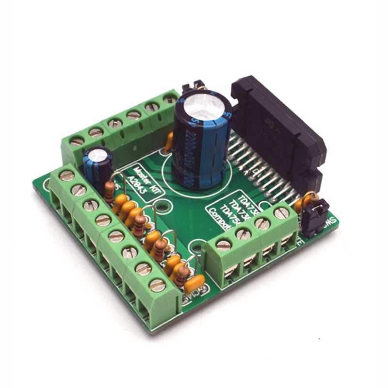 tda7560 amplifier circuit diagram