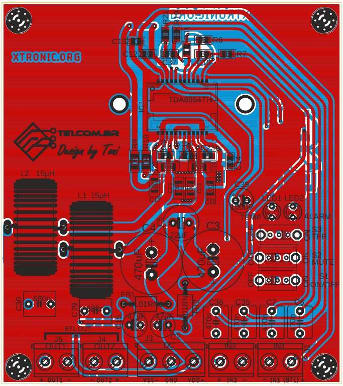 tda8954 amplifier circuit diagram