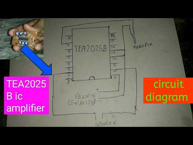 tea2025b ic circuit diagram