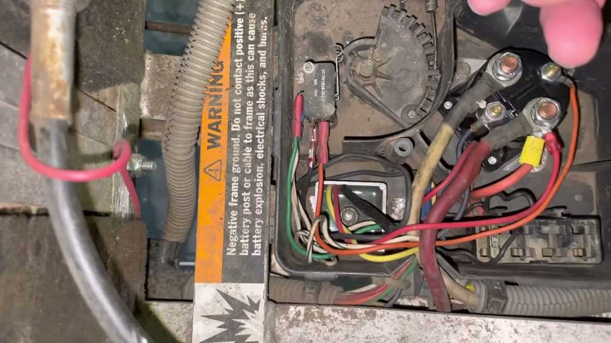 gas golf cart wiring diagram