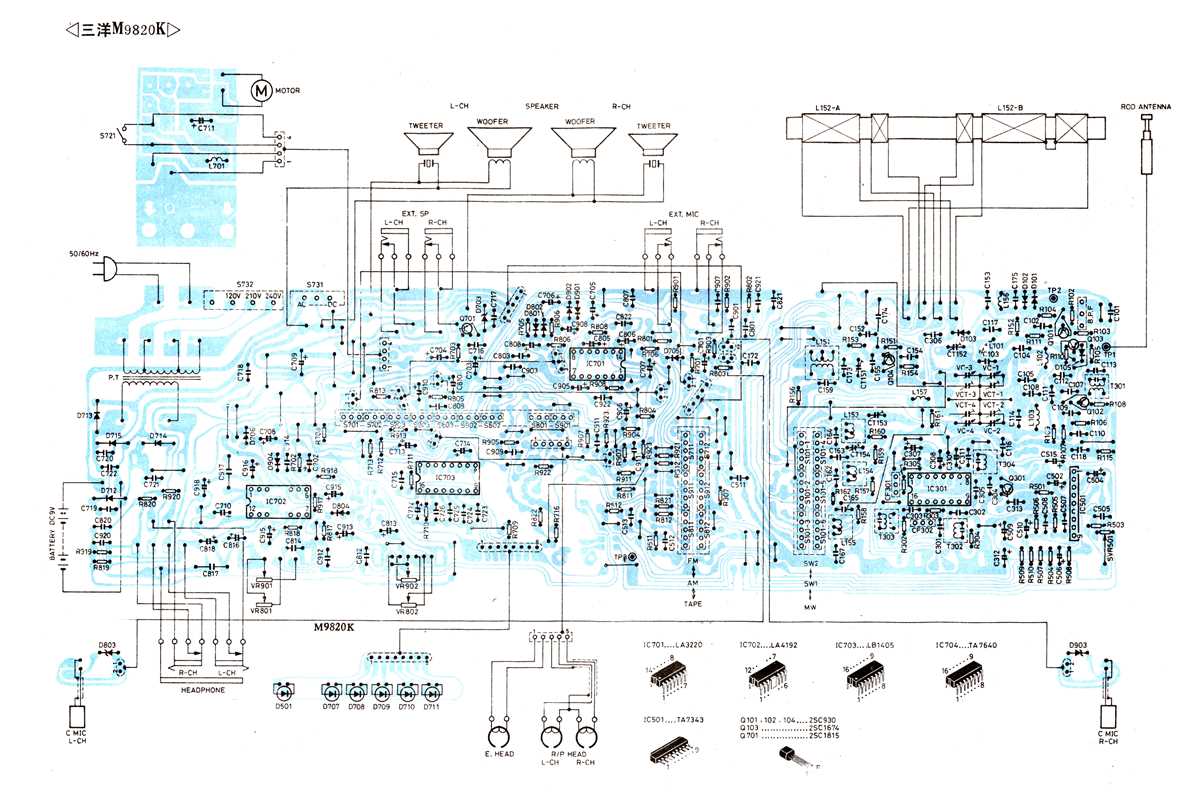 sanyo st 21ms22 schematic diagram