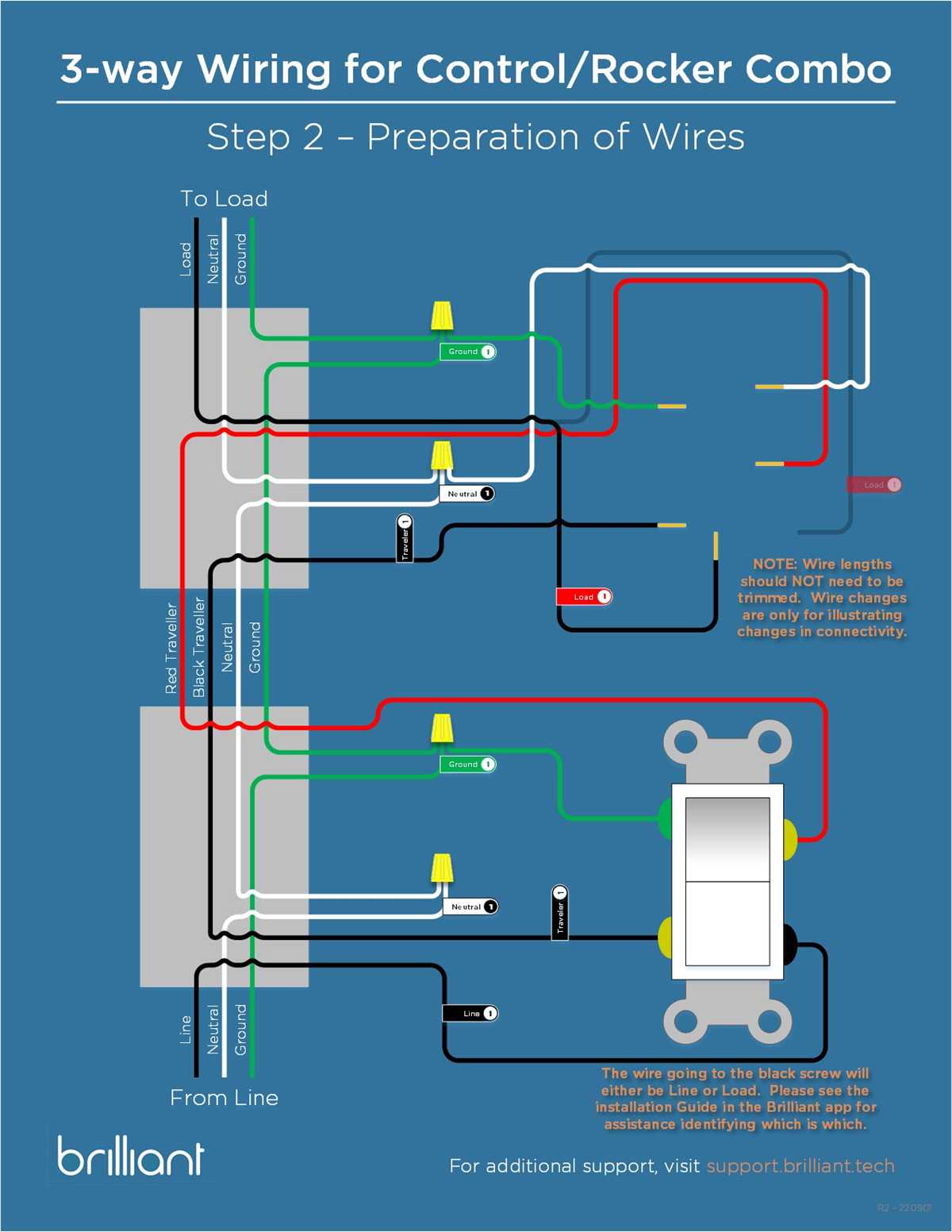 three way lighting circuit diagram