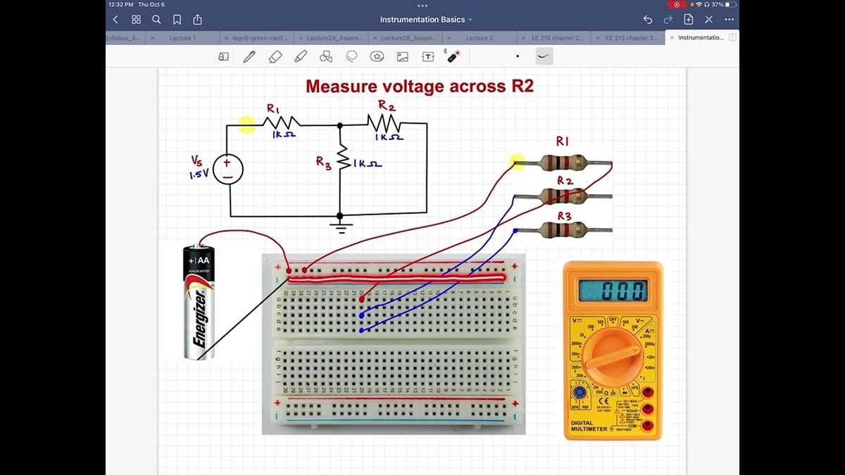 breadboard circuit diagram