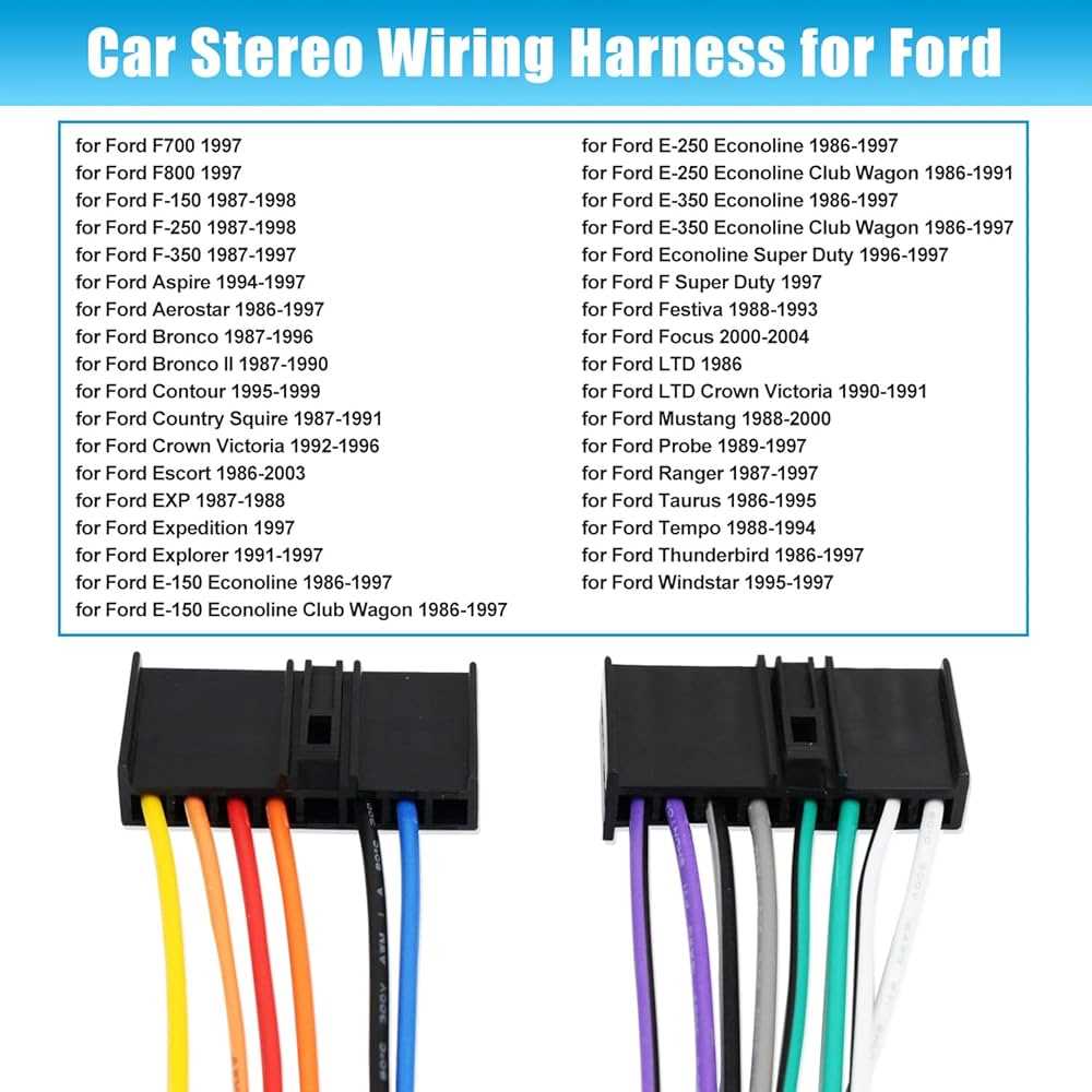 2000 ford ranger stereo wiring diagram