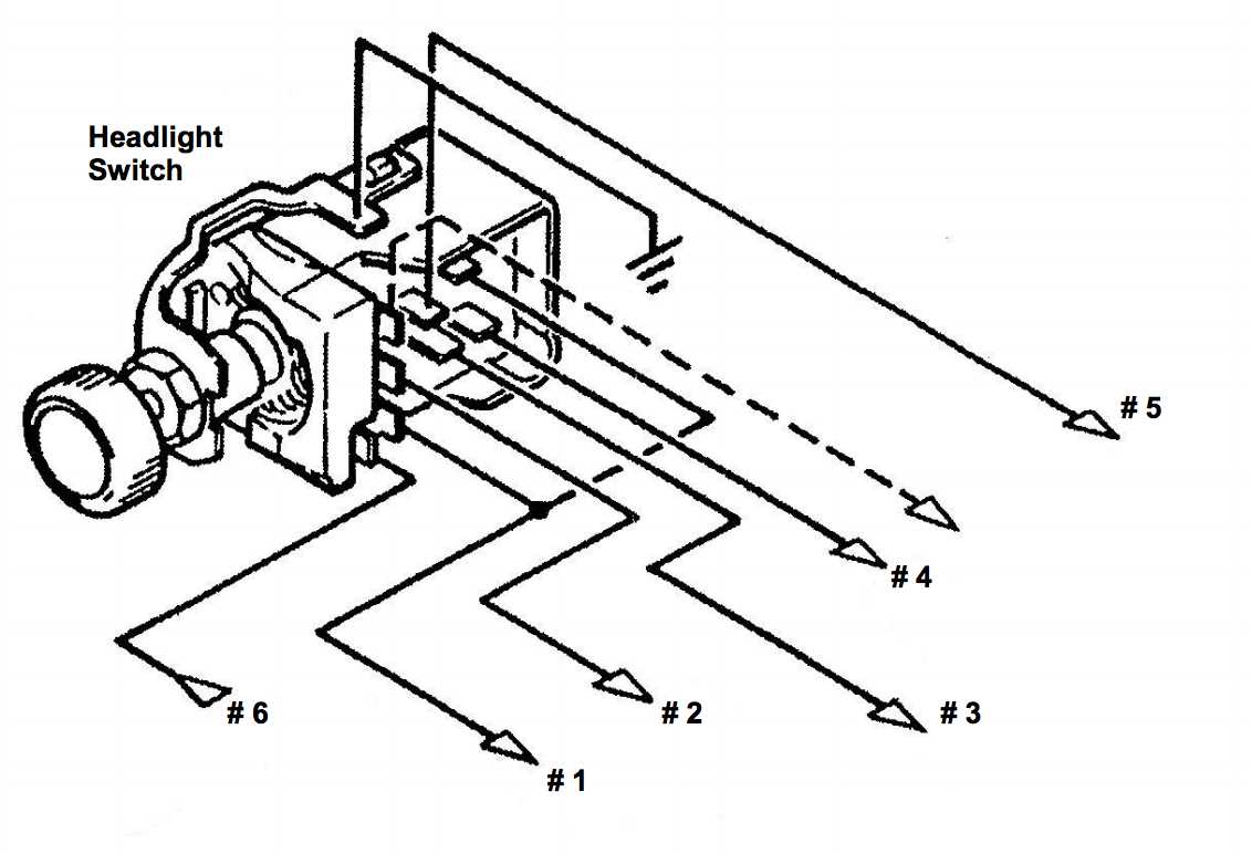 chevy headlight switch wiring diagram
