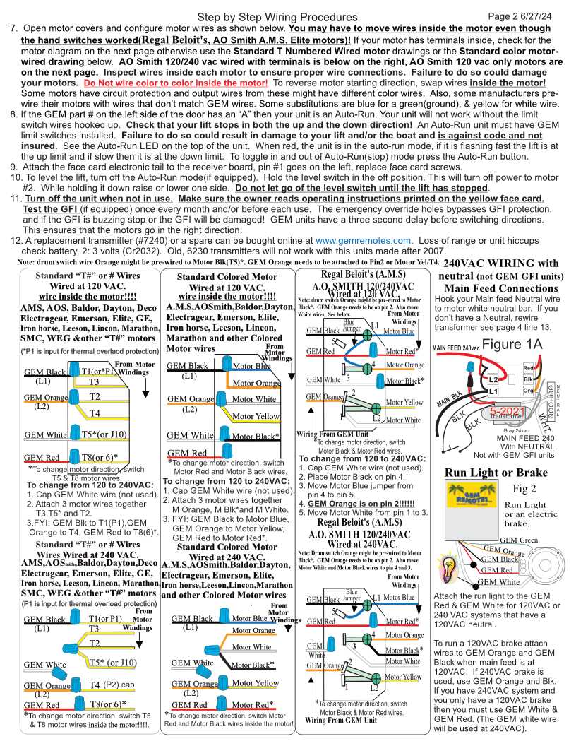 gem remote wiring diagram