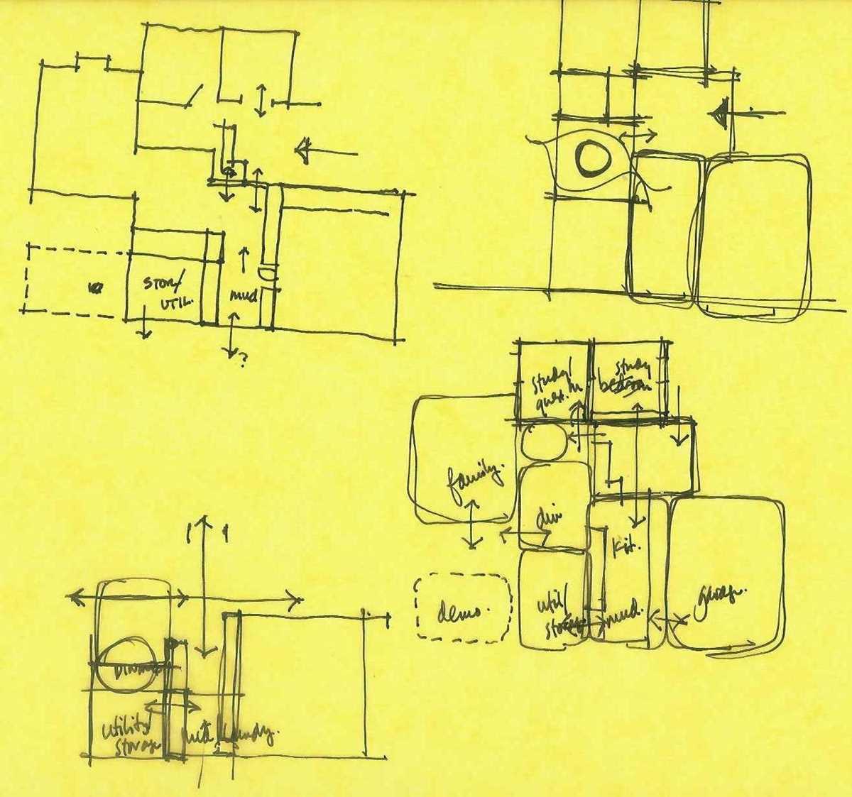 architectural schematic design diagrams