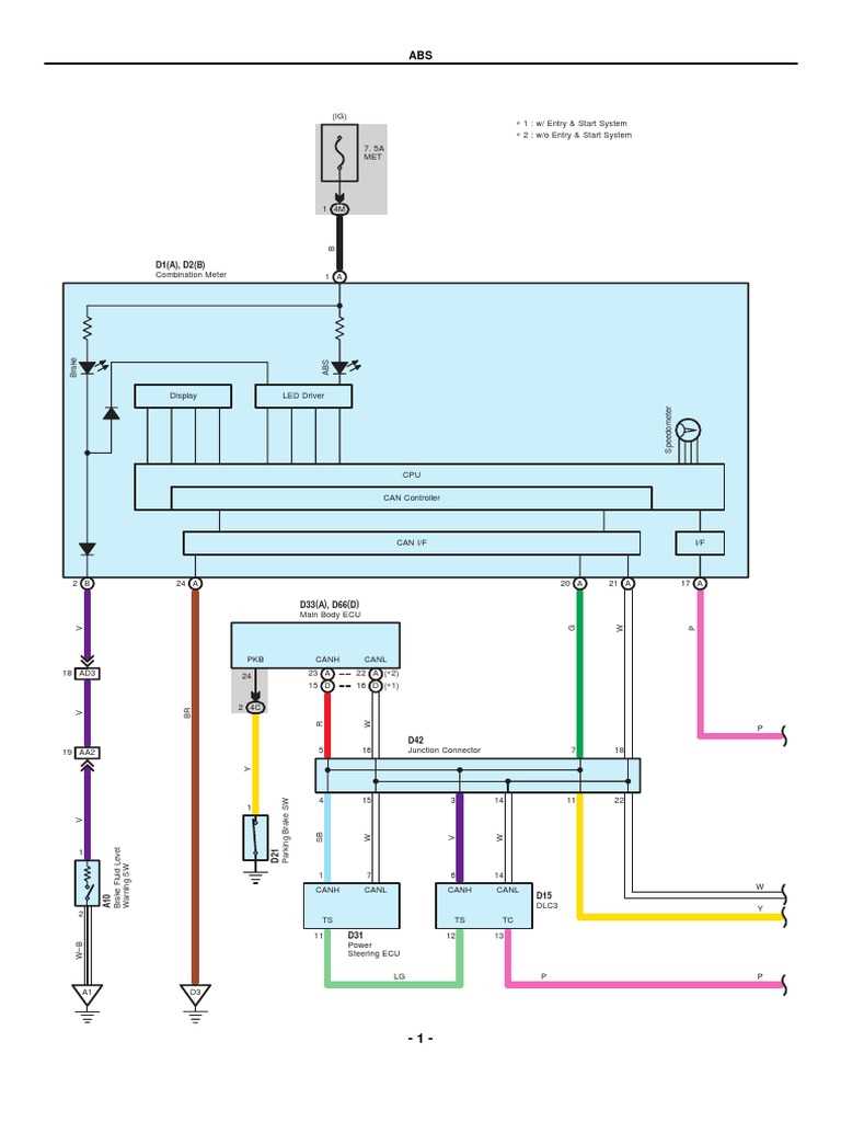 toyota yaris wiring diagram