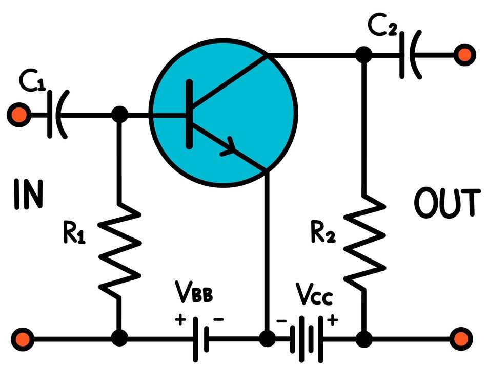 transistor circuits diagram