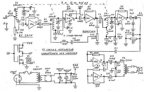 trf receiver circuit diagram trf receiver circuit diagram