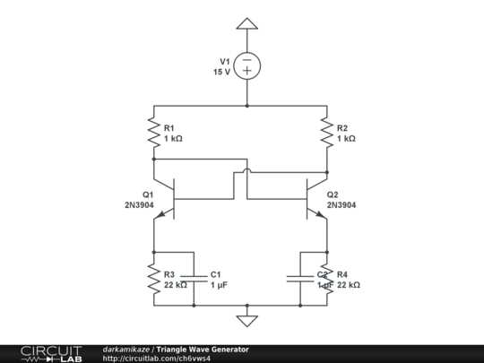 triangle circuit diagram