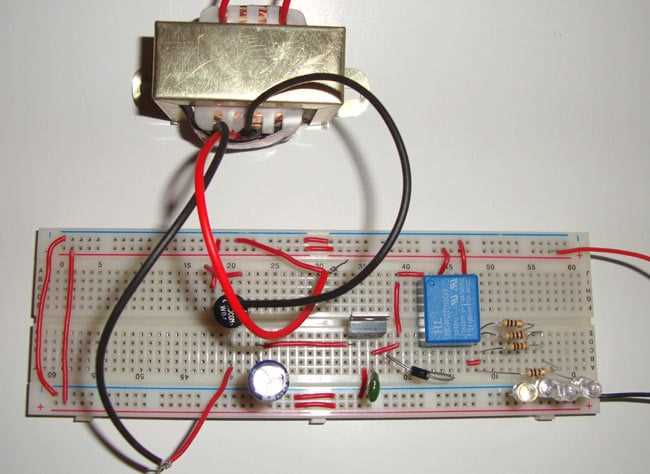 rechargeable led bulb circuit diagram