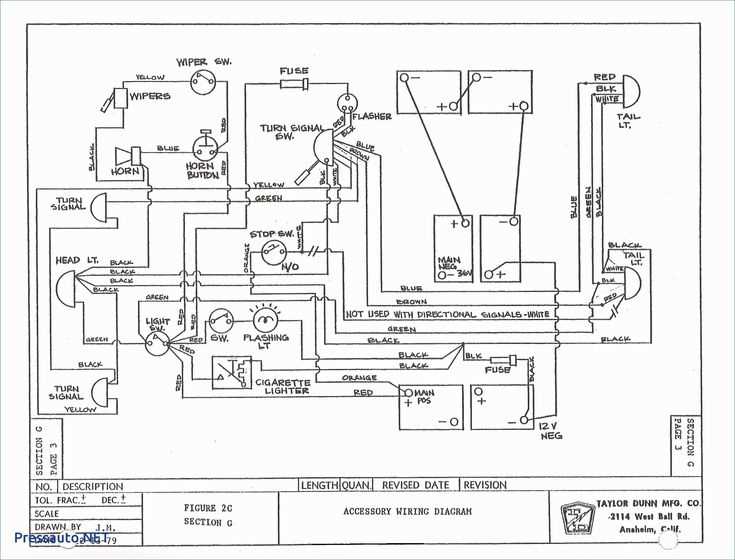 club car golf cart wiring diagram 48 volt