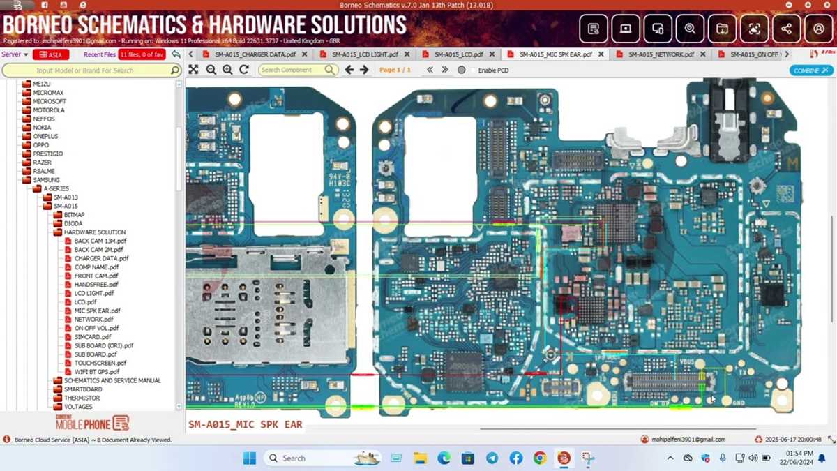 samsung a01 schematic diagram
