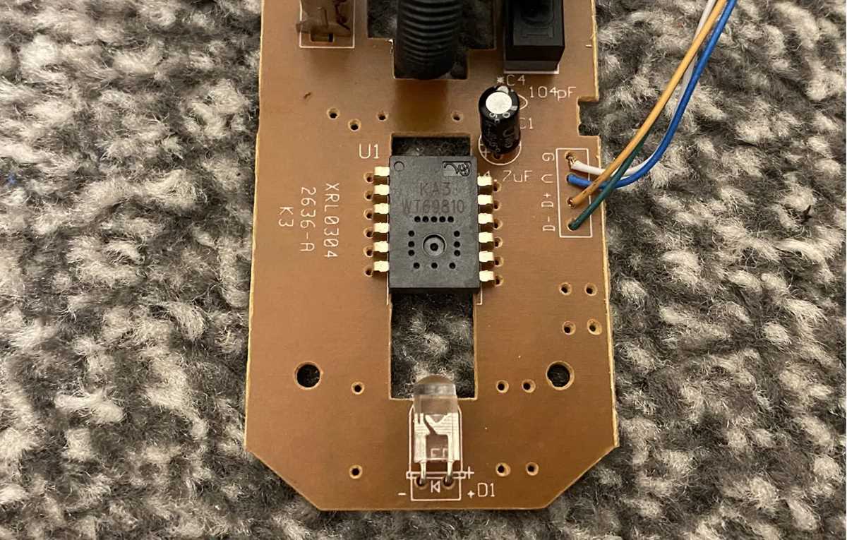 computer mouse circuit diagram