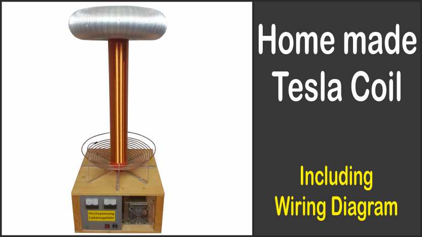 twin tesla coil schematic diagram