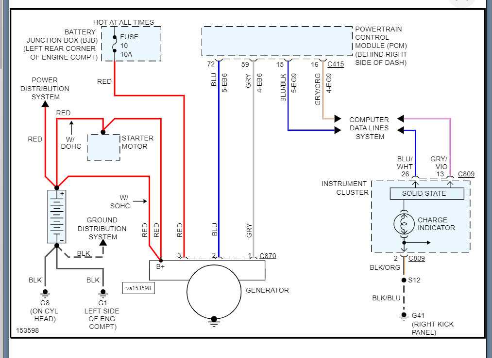 2002 ford focus alternator wiring diagram 2002 ford focus alternator wiring diagram