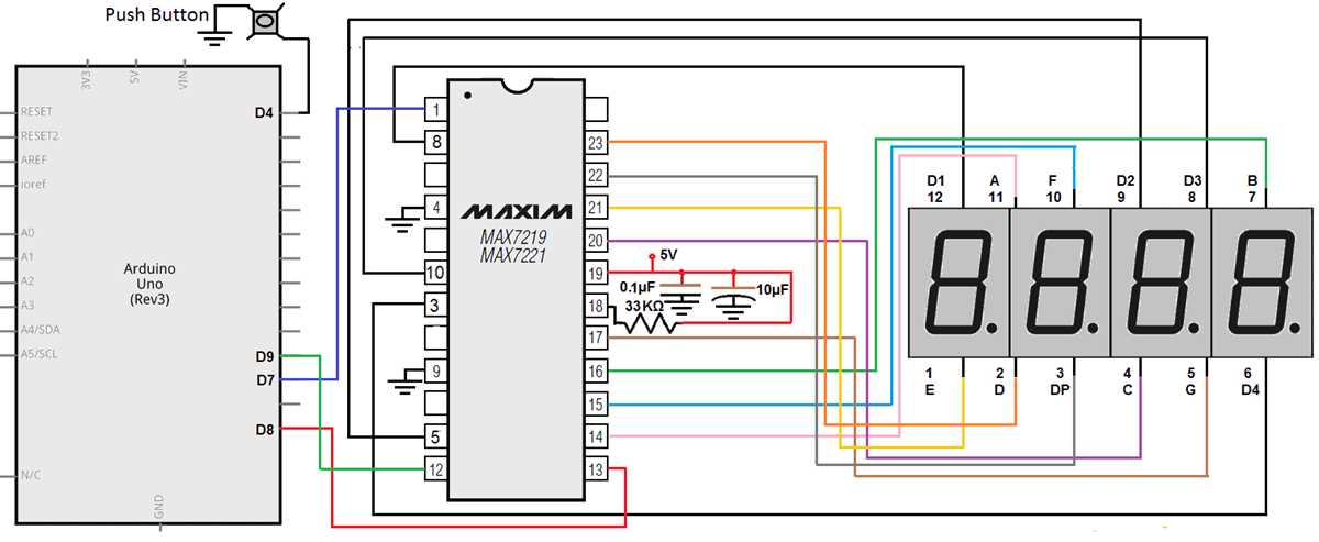 schematic diagram for the stopwatch