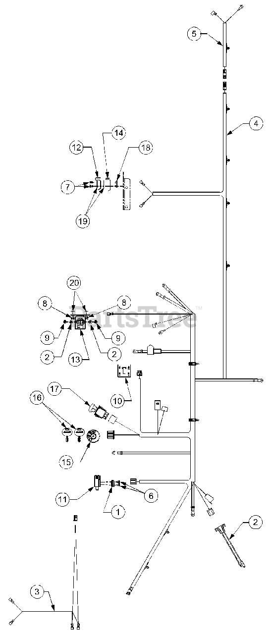 cub cadet starter wiring diagram