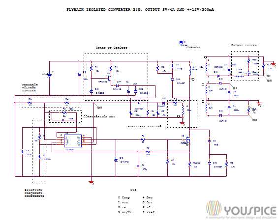 uc3845 circuit diagram