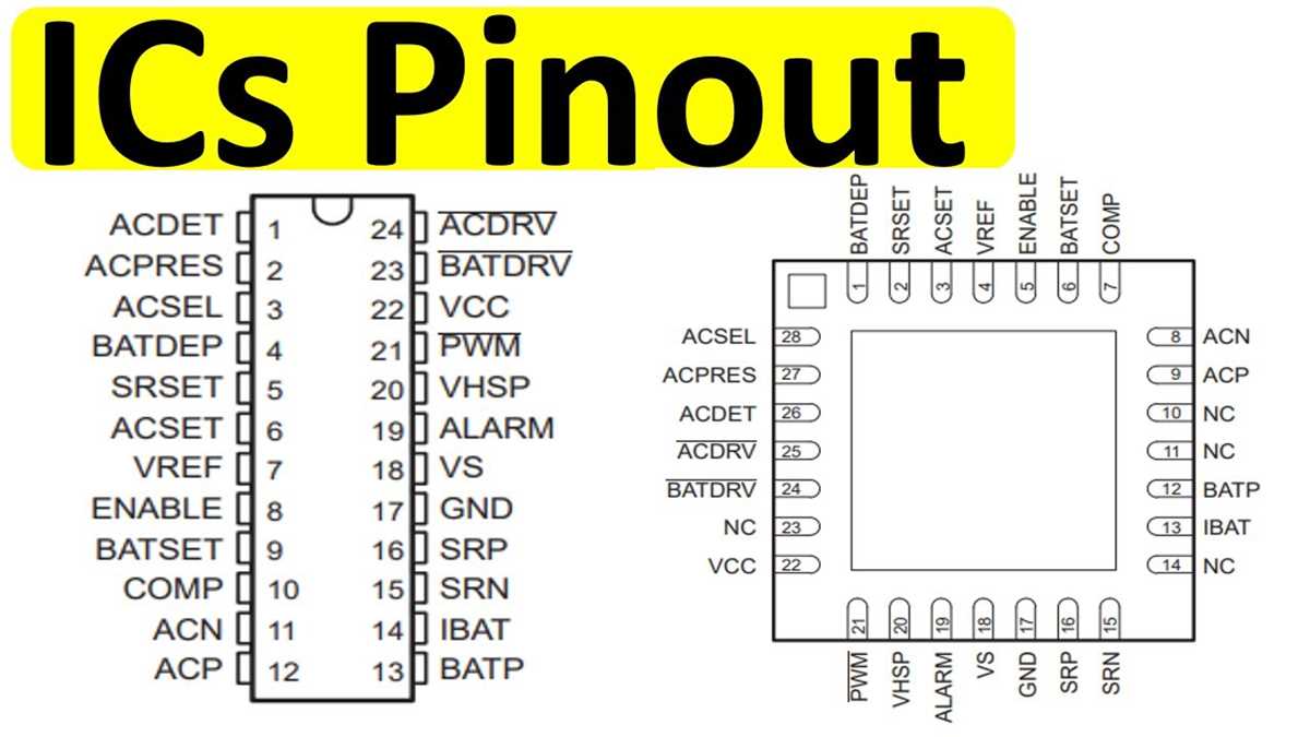 simple integrated circuit diagram