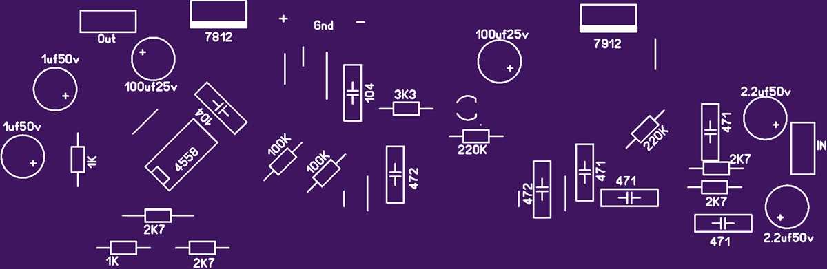 bass treble circuit diagram