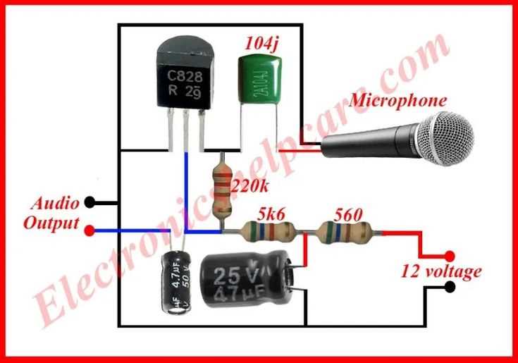 schematic diagram for headphone with microphone schematic diagram for headphone with microphone