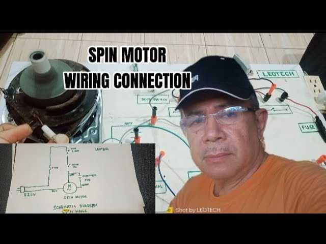 dryer motor wiring diagram
