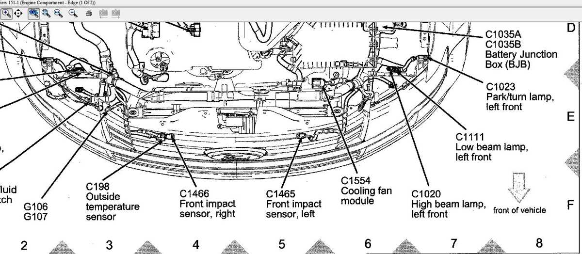 2008 ford edge cooling fan wiring diagram 2008 ford edge cooling fan wiring diagram