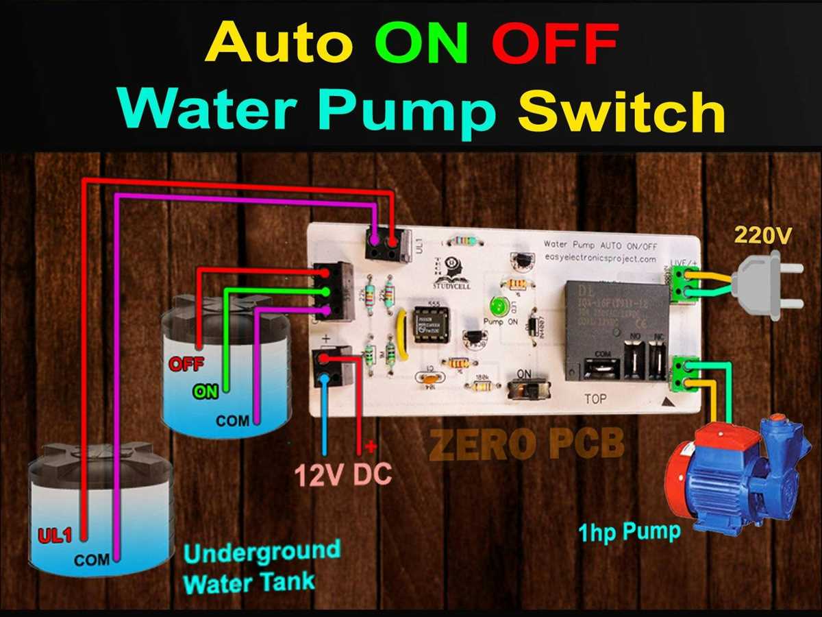 underground water detector circuit diagram