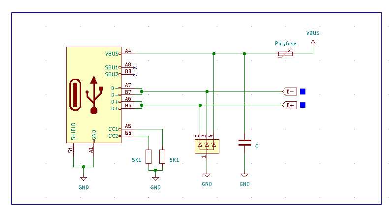 usb 2.0 circuit diagram