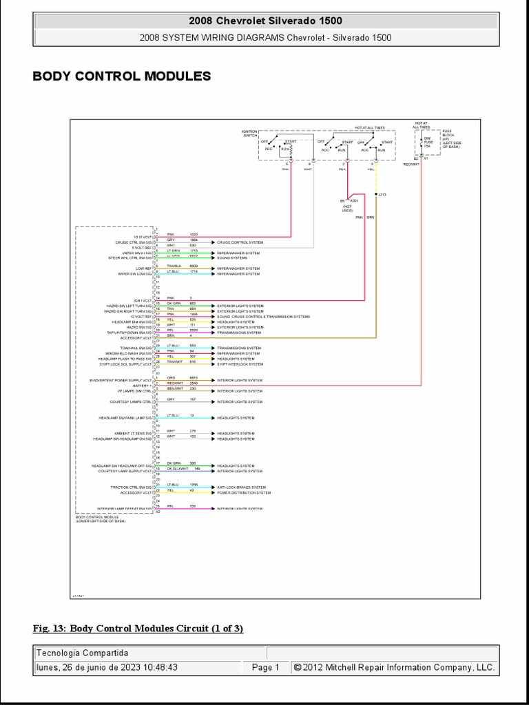 2008 silverado starter wiring diagram