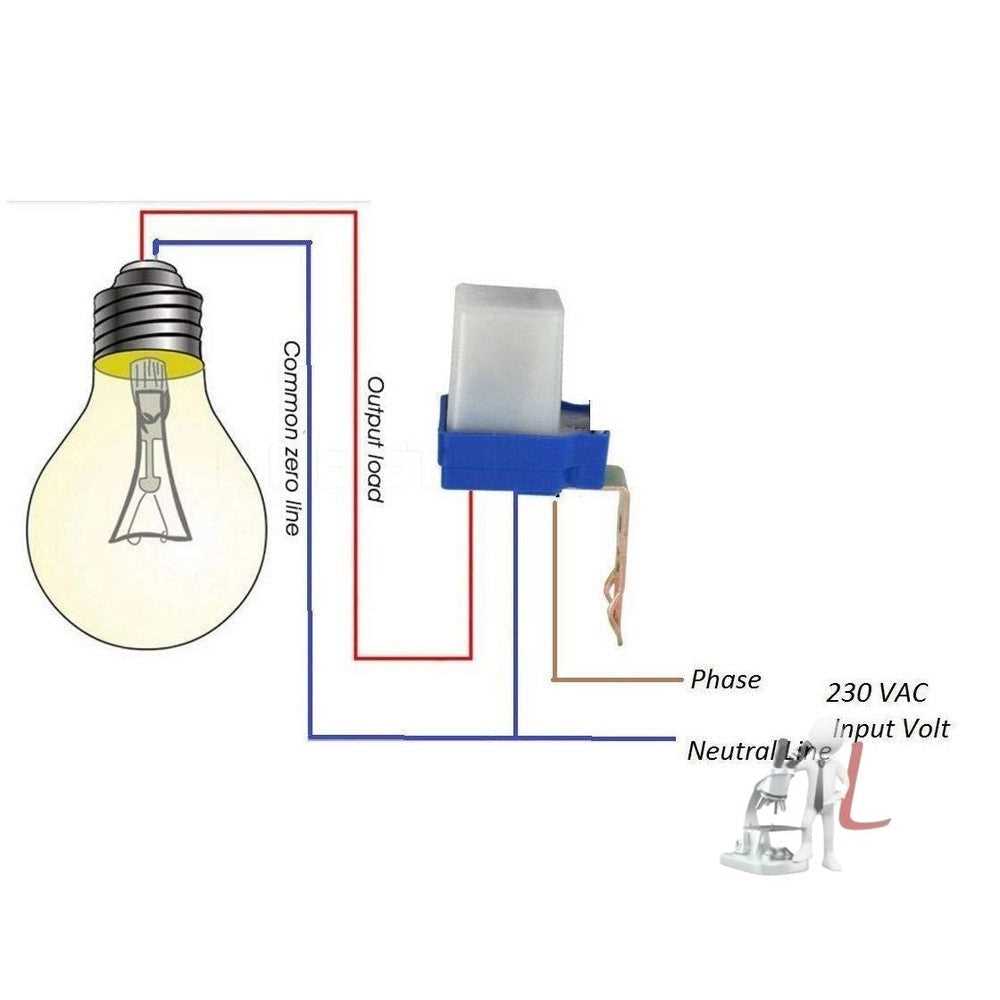 ldr day night switch circuit diagram