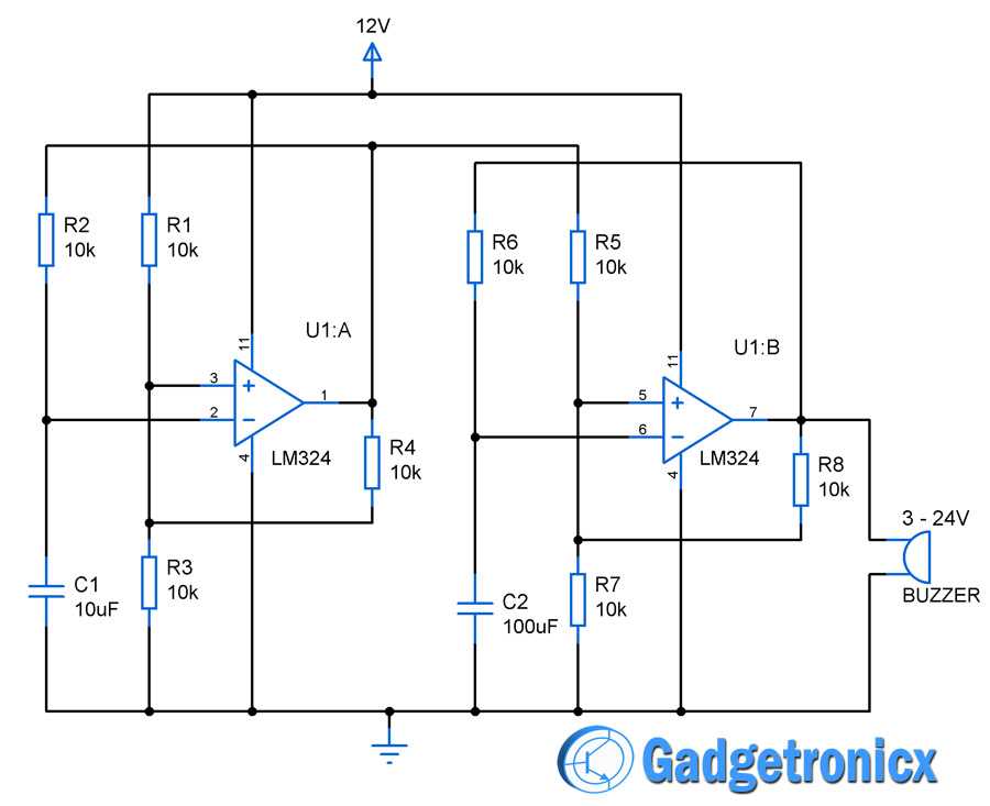 lm324n circuit diagram