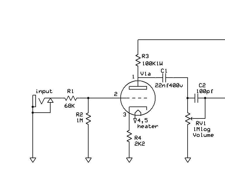 valve amp circuit diagram valve amp circuit diagram