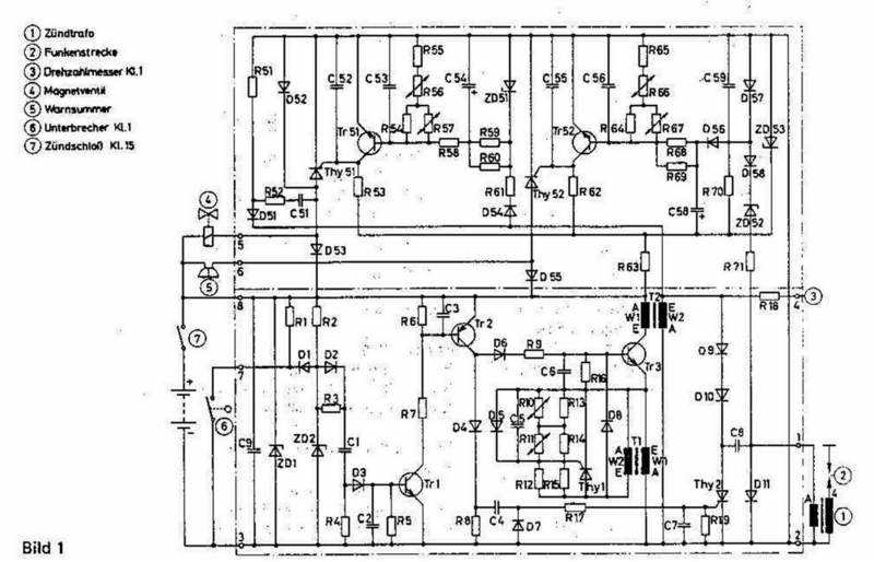cdi circuit diagram schematics