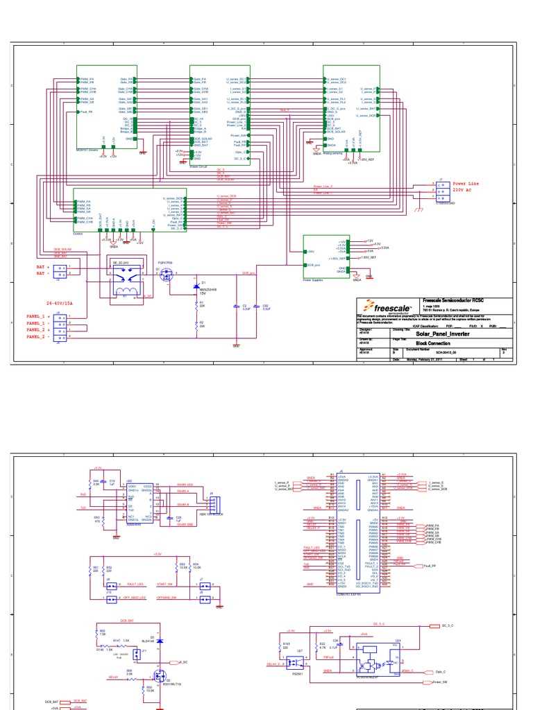 solar hybrid inverter circuit diagram