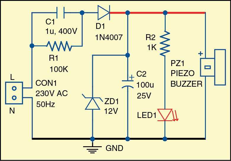 indicator circuit diagram