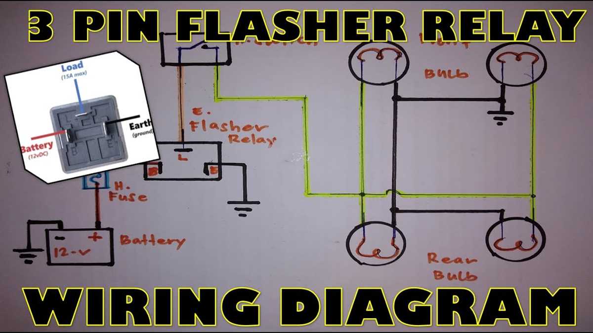 3 terminal flasher wiring diagram