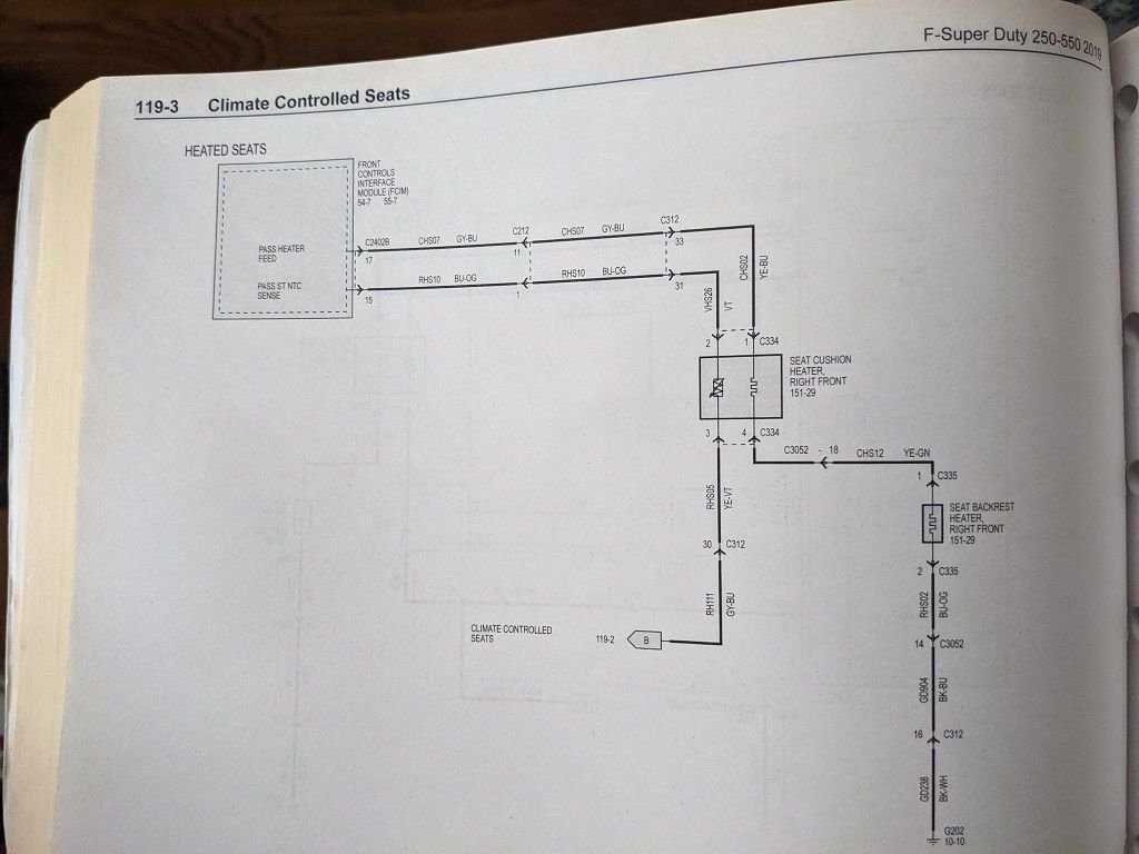 wiring diagrams cell 119 climate controlled seats for schematic wiring diagrams cell 119 climate controlled seats for schematic