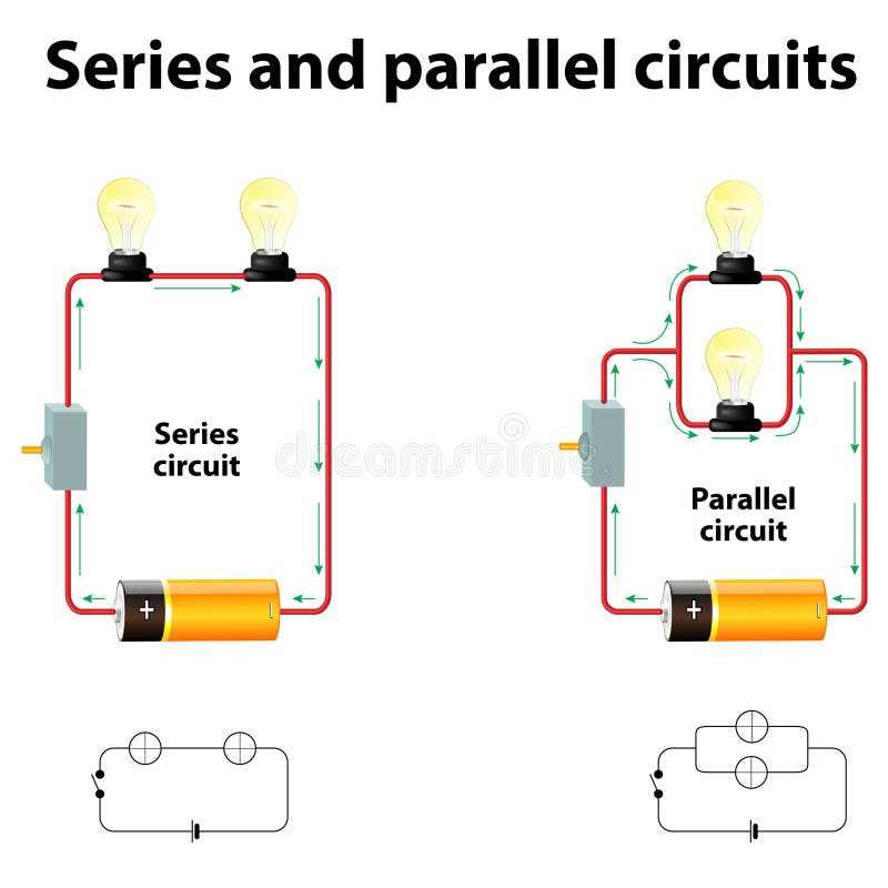schematic diagram series circuit with switch another switch parallel