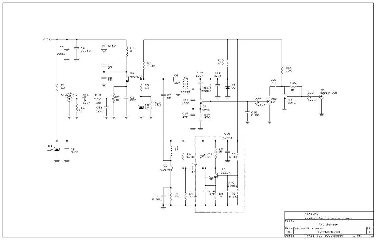 video transmitter and receiver circuit diagram video transmitter and receiver circuit diagram