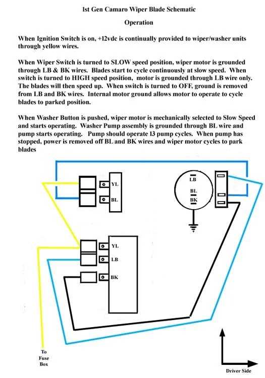 1969 corvette wiper motor wiring diagram 1969 corvette wiper motor wiring diagram