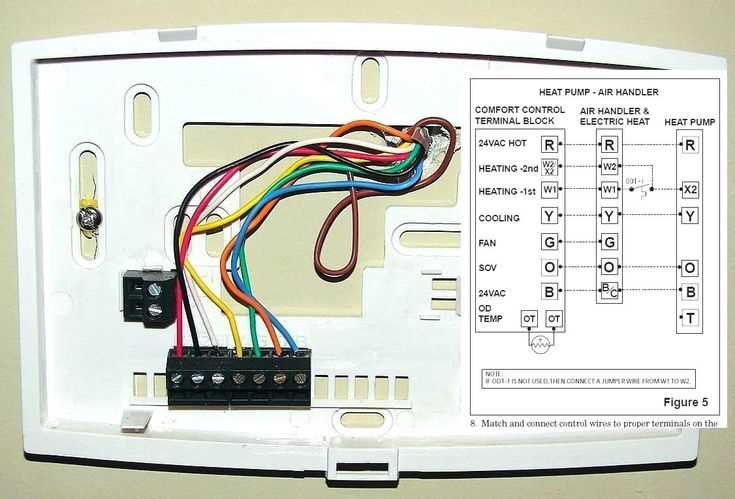 wiring diagram for a thermostat