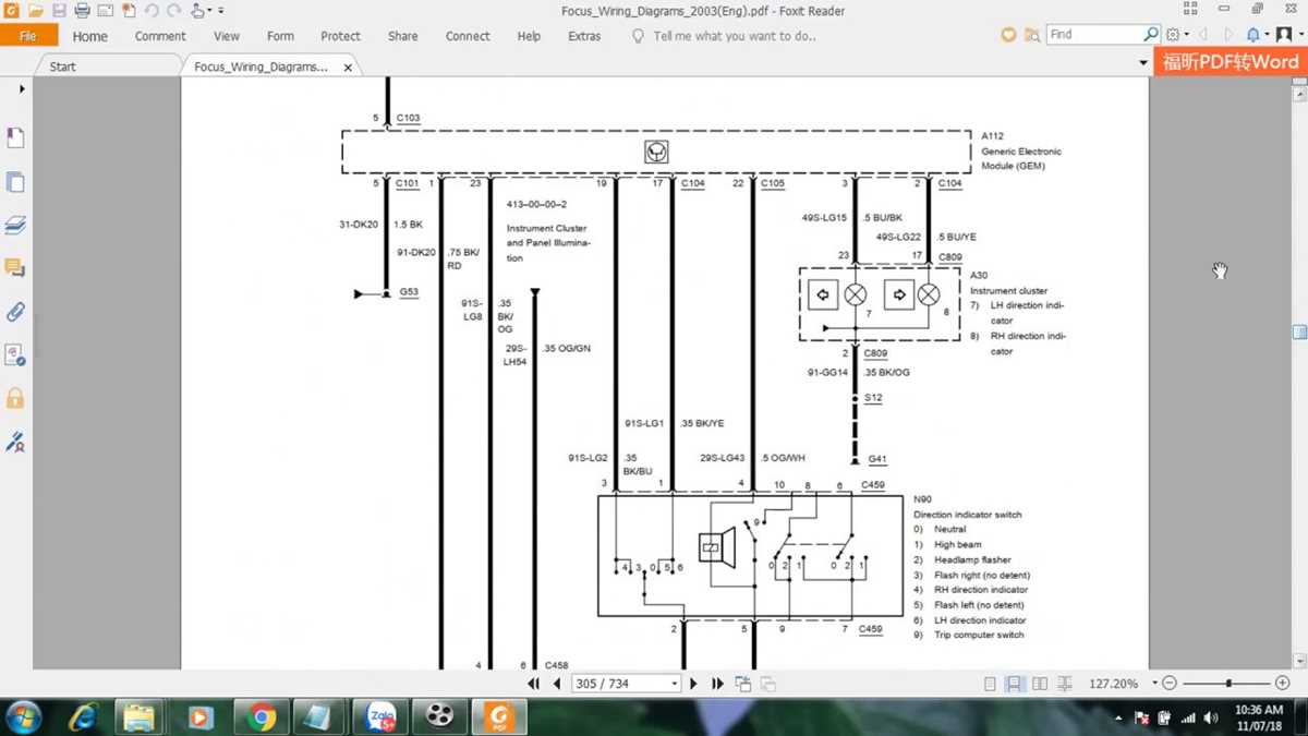 2003 ford focus alternator wiring diagram