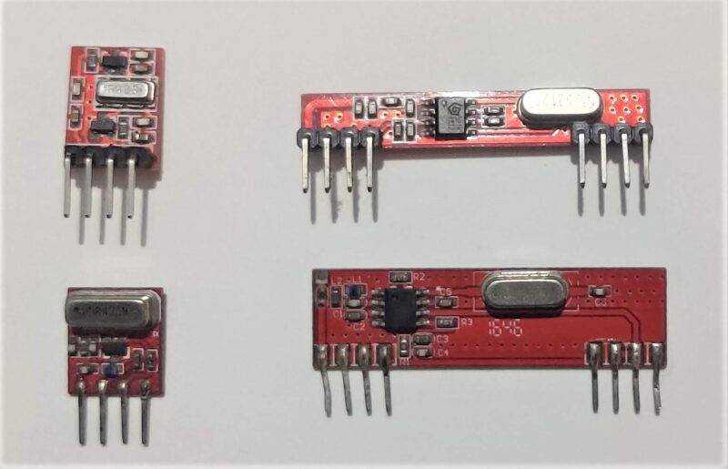 long range rf transmitter and receiver circuit diagram
