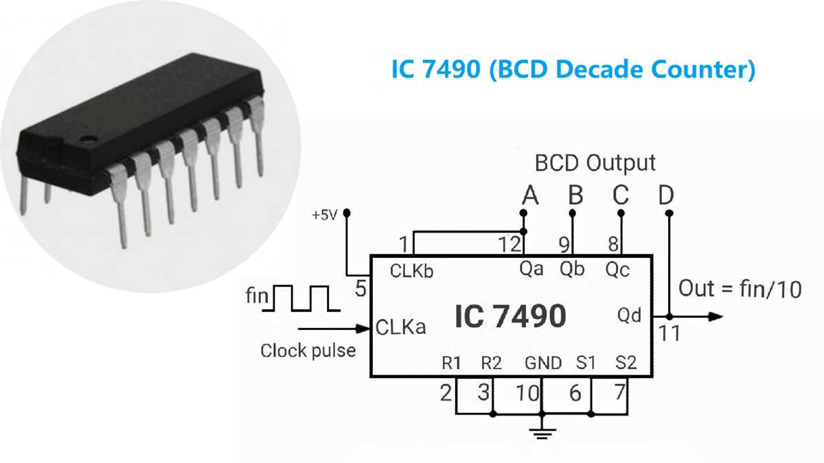 bcd counter circuit diagram
